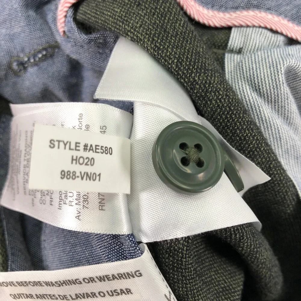 J.Crew Pants Mens 32x30 Green 770 Straight Fit Stretch Brushed Twill Chino